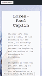 Mobile Screenshot of lorenpaulcaplin.com