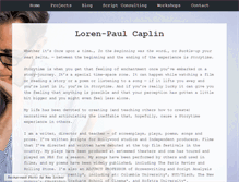 Tablet Screenshot of lorenpaulcaplin.com